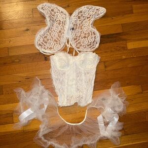 2015 VS Angel Lace Costume Sexy Little Things